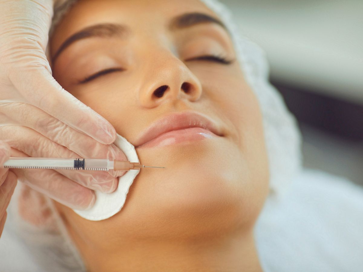 Erdbeerkinn mit Botox behandeln